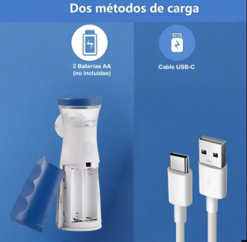 Nebulizador De Inhalación Portatil Recargable